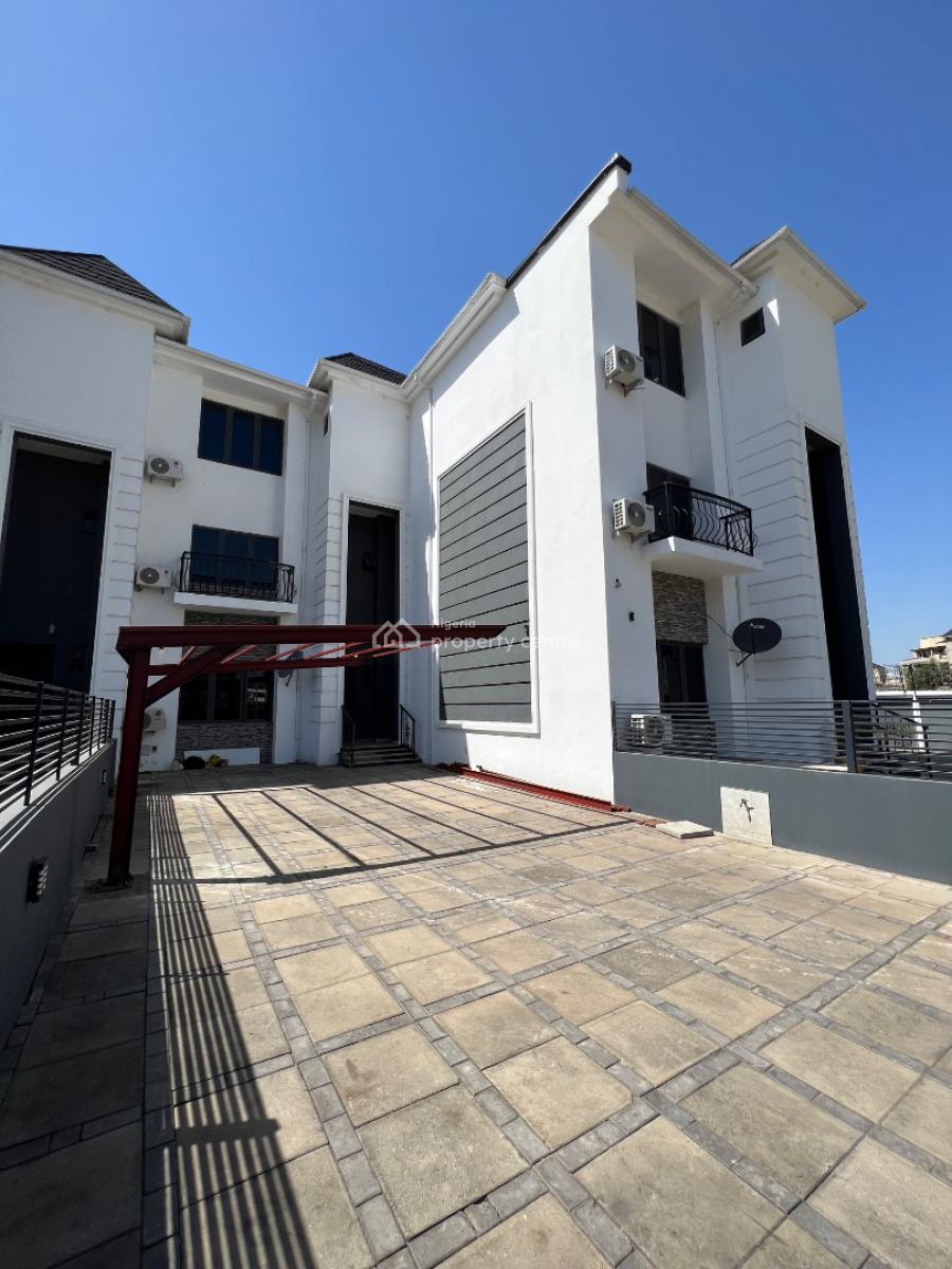 Exotic Serviced 4 Bedroom Terraced Duplex + Bq, Gilmore, Jahi, Abuja, Terraced Duplex for Rent