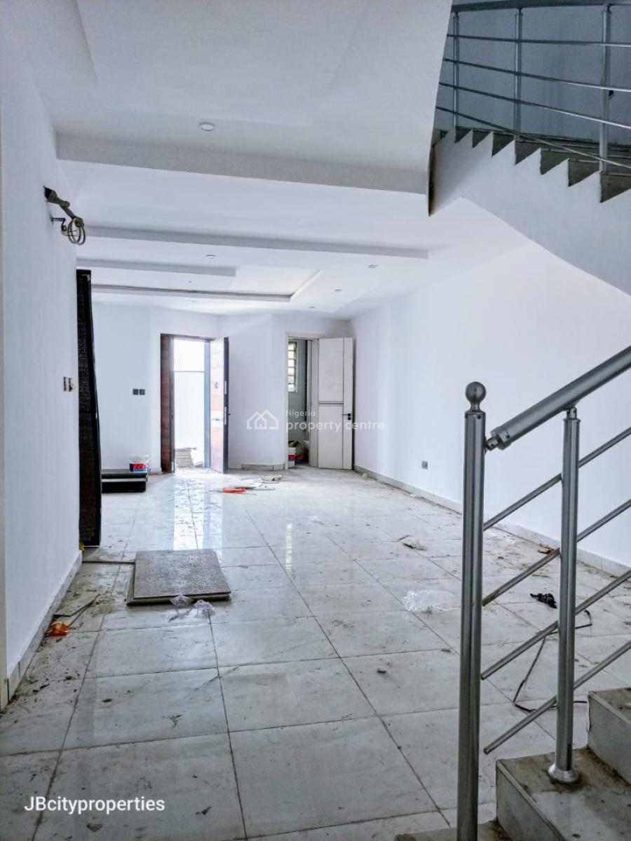 Luxury 4 Bedroom Semi Detached Duplex with a Room Bq, Monastery Road, Sangotedo, Ajah, Lagos, Semi-detached Duplex for Rent