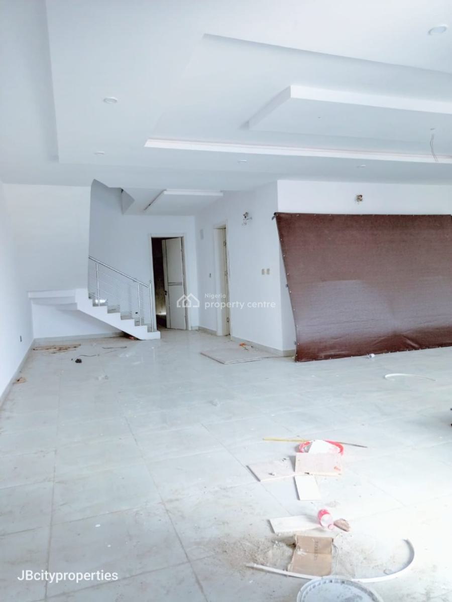 Luxury 4 Bedroom Semi Detached Duplex with a Room Bq, Monastery Road, Sangotedo, Ajah, Lagos, Semi-detached Duplex for Rent