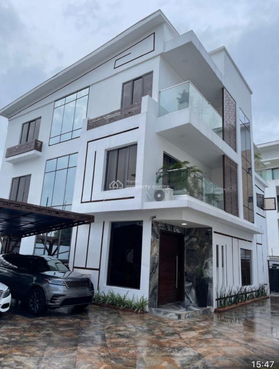 Contemporary Furnished House with Elevator, 2nd Avenue, Banana Island, Ikoyi, Lagos, Detached Duplex for Sale