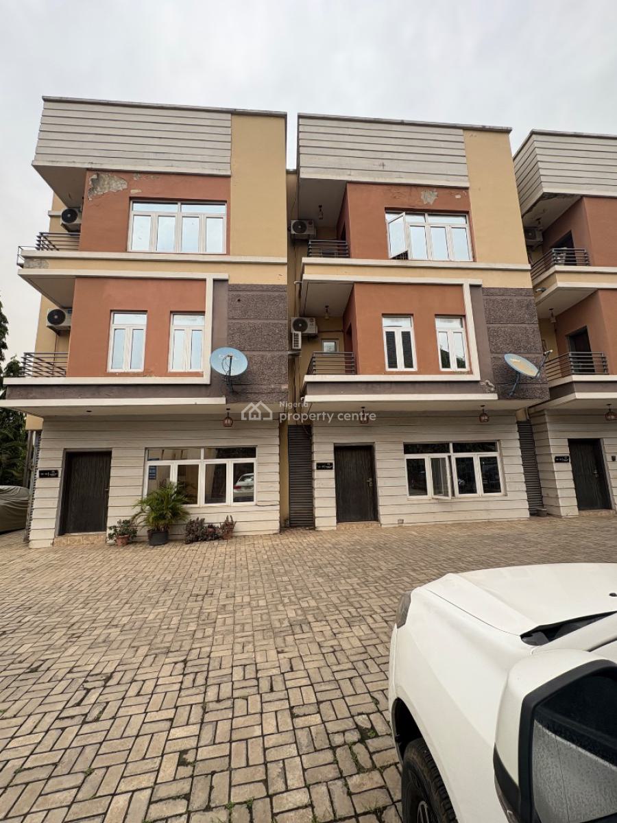 Luxury 4 Bedroom Terraced Duplex with Bq, Gilmore, Jahi, Abuja, Terraced Duplex for Sale