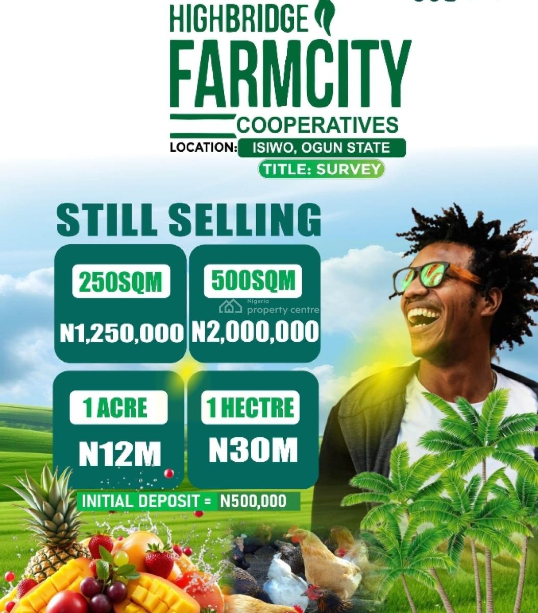 Farm Land, Isiwo, Ijebu Ode, Ogun, Industrial Land for Sale