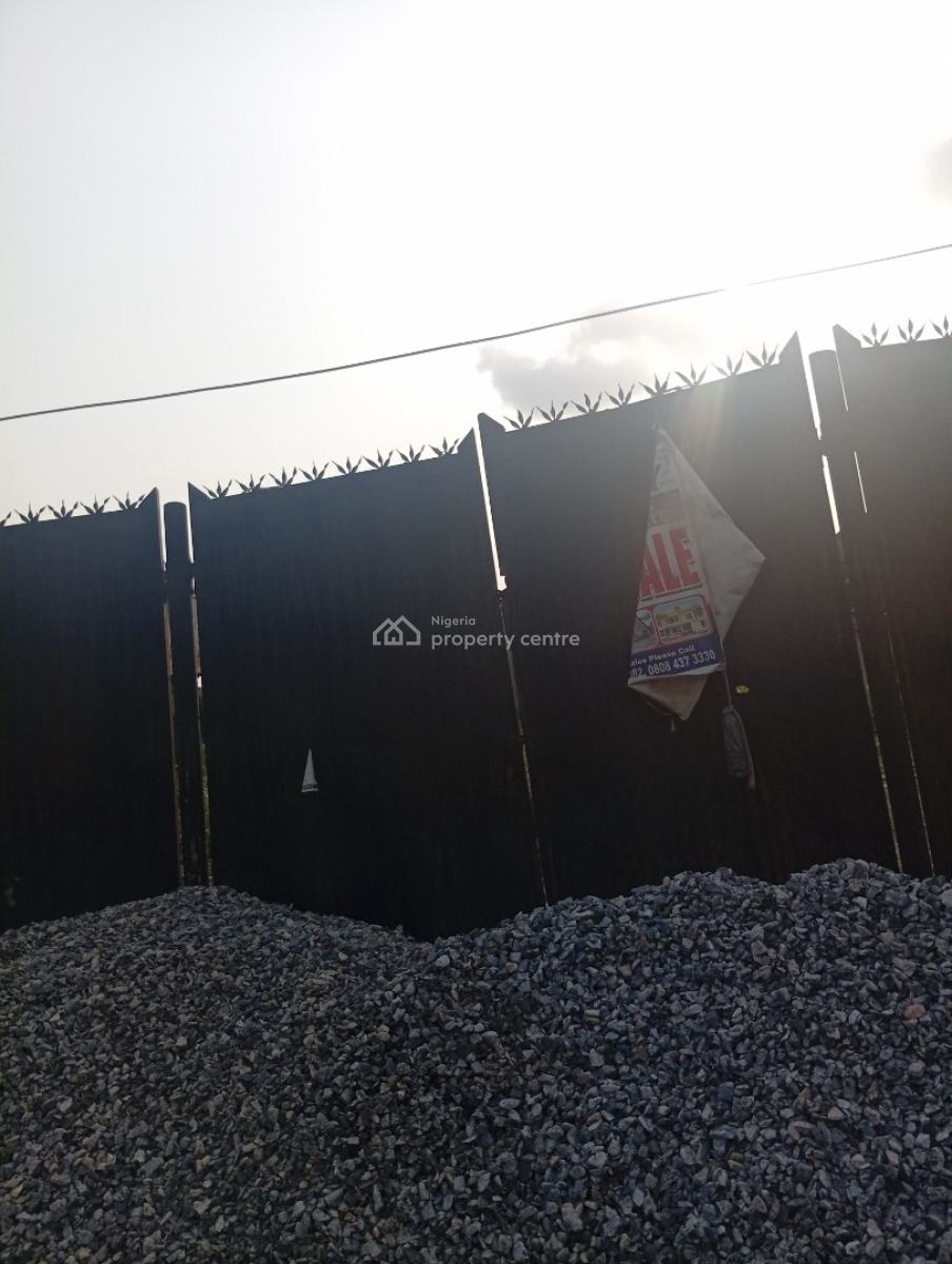 640sqm Fenced Land, Estaport Avenue, Soluyi, Gbagada, Lagos, Mixed-use Land for Sale
