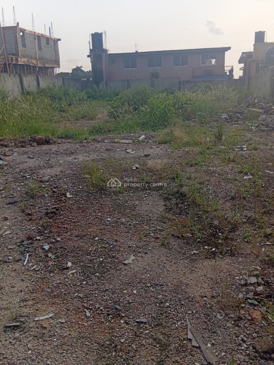 640sqm Fenced Land, Estaport Avenue, Soluyi, Gbagada, Lagos, Mixed-use Land for Sale