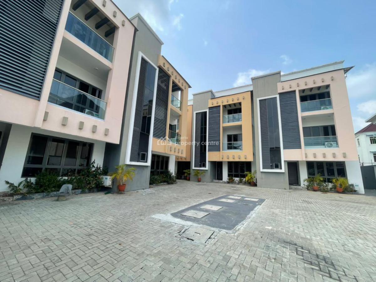 Luxury 4 Bedroom Terrace Duplex with Bq, Banana Island, Ikoyi, Lagos, Terraced Duplex for Rent