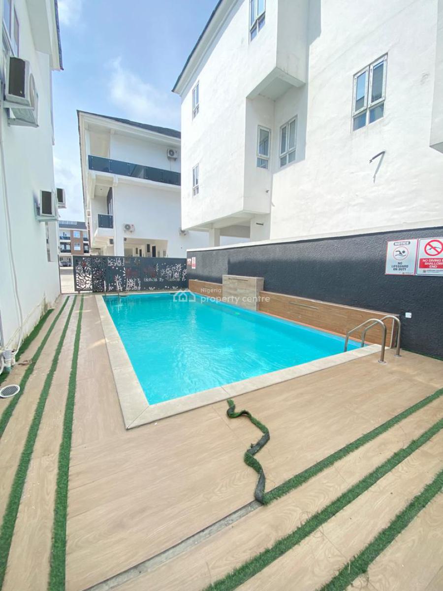 Spacious 2 Bedroom Apartment with Pool and Gym, Ikate, Lekki, Lagos, Flat / Apartment for Rent