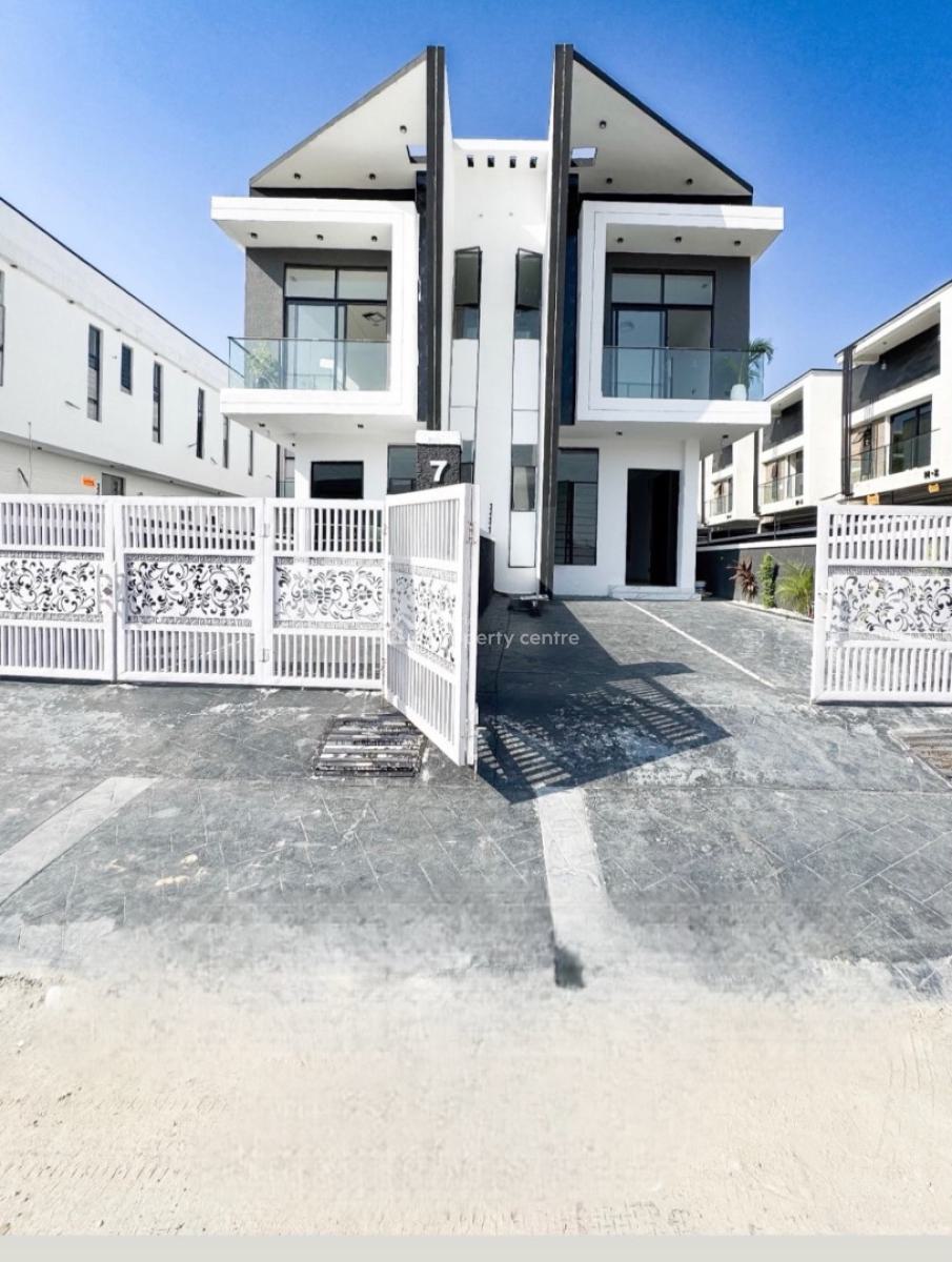 Lovely 4 Bedroom Semi Detached Duplex with Bq, Ikota, Lekki, Lagos, Semi-detached Duplex for Sale