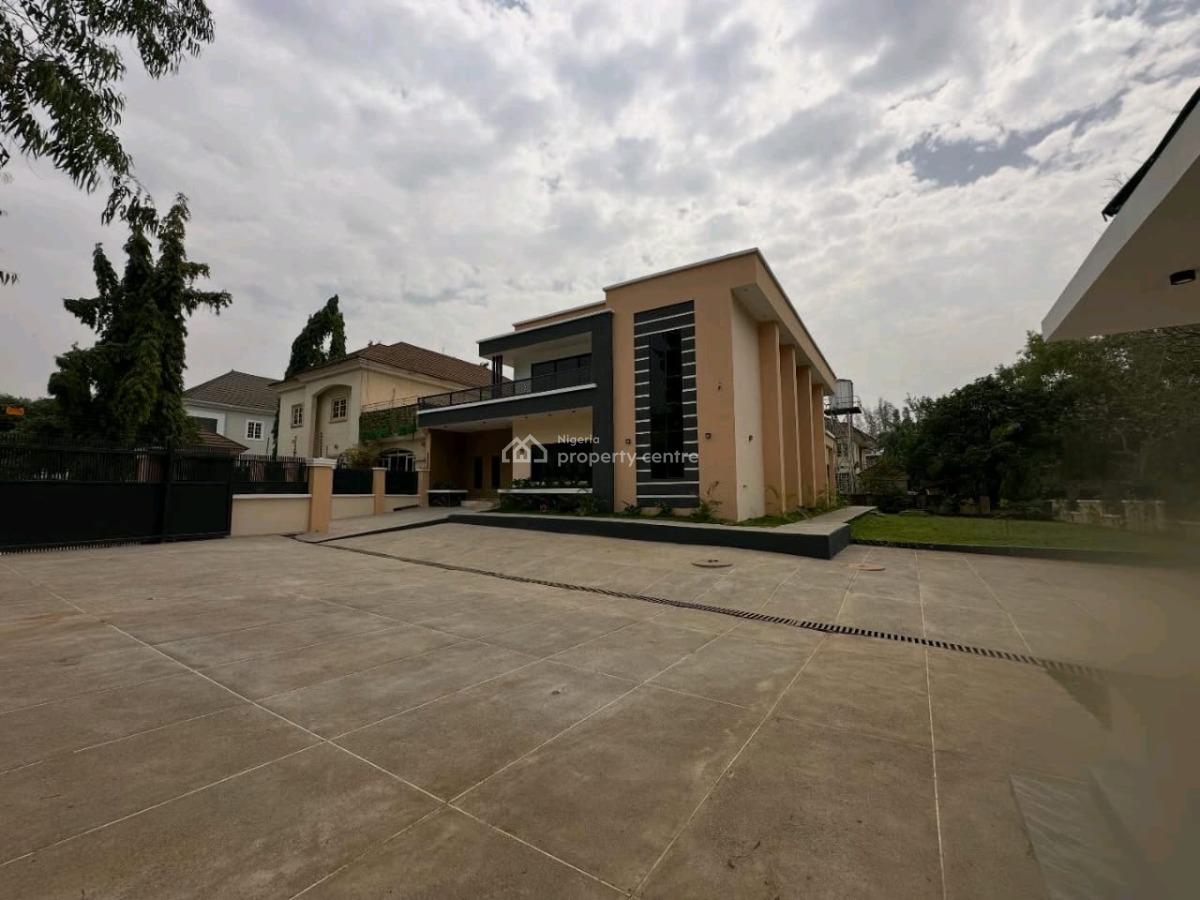 New 5 Bedroom Semi Detached Duplex + Boys Quarters 2 Living Rooms Pop, Apo, Abuja, House for Sale