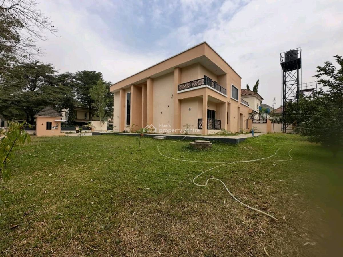 New 5 Bedroom Semi Detached Duplex + Boys Quarters 2 Living Rooms Pop, Apo, Abuja, House for Sale