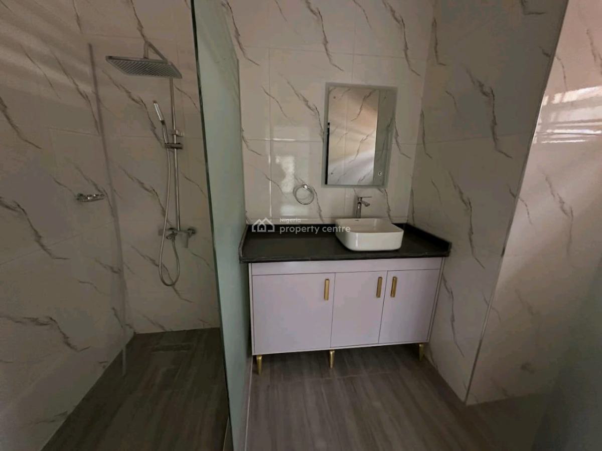 New 5 Bedroom Semi Detached Duplex + Boys Quarters 2 Living Rooms Pop, Apo, Abuja, House for Sale