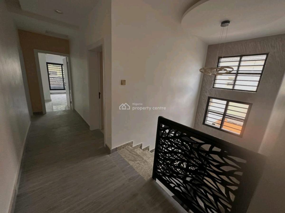 New 5 Bedroom Semi Detached Duplex + Boys Quarters 2 Living Rooms Pop, Apo, Abuja, House for Sale