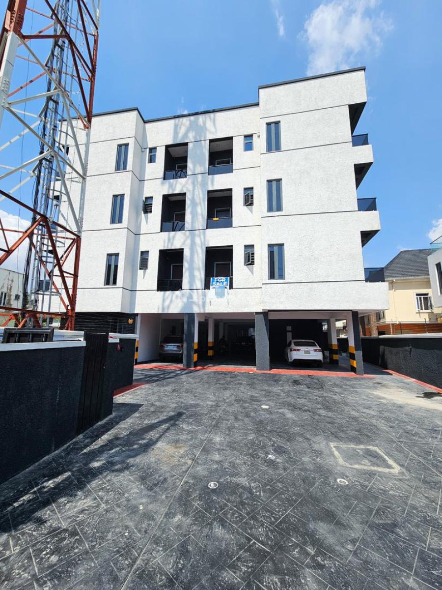 Luxury Spacious 1 Bedroom Apartment with Elevator, Ologolo, Lekki, Lagos, Block of Flats for Sale