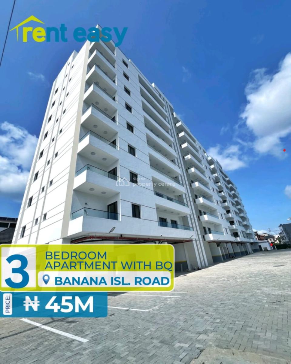 3 Bedroom Apartment with Bq Location: Banana Island Road Ikoyi, Lagos, Banana Island Road, Banana Island, Ikoyi, Lagos, House for Rent