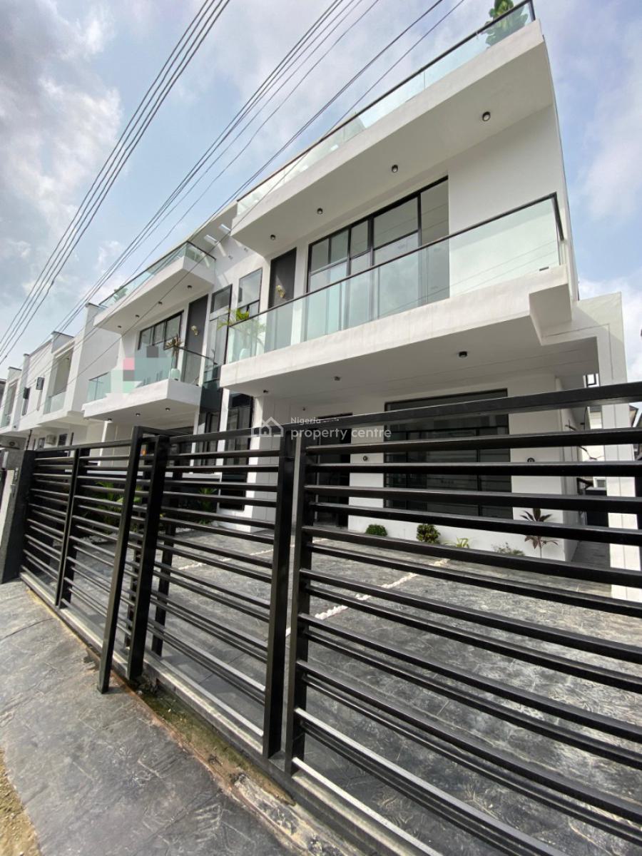 Luxury 4 Bedroom Semi Detached Duplex, Ikotta, Lekki Phase 2, Lekki, Lagos, Semi-detached Duplex for Sale