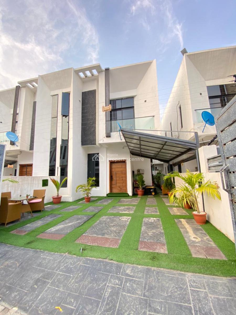 Lovely 4 Semidetached Duplex with Car Port and Bq, Orchid, Lekki, Lagos, Semi-detached Duplex for Rent