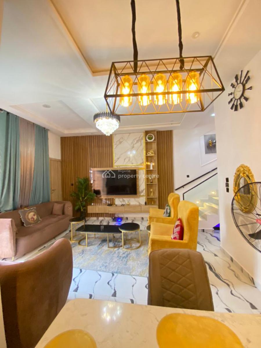 Lovely 4 Semidetached Duplex with Car Port and Bq, Orchid, Lekki, Lagos, Semi-detached Duplex for Rent