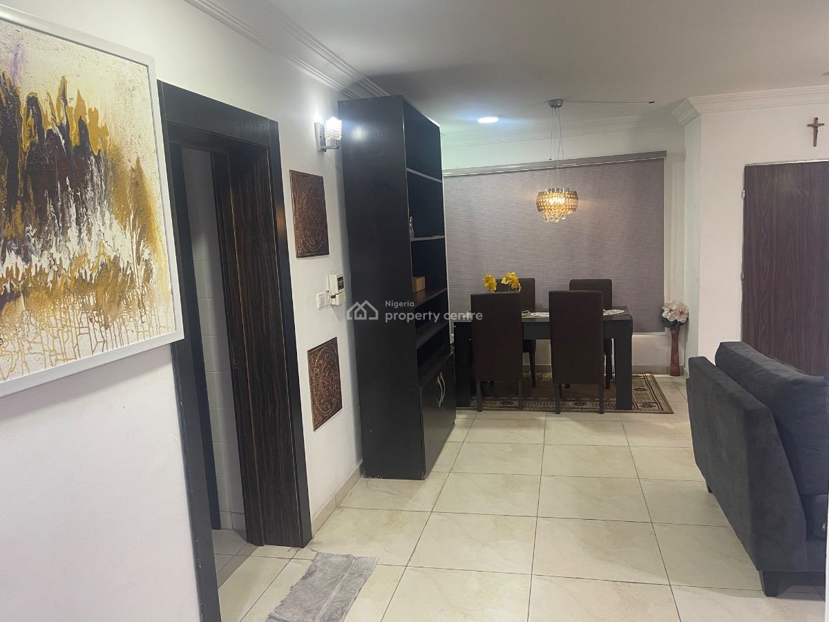 Fully Furnished & Service 3 Bedroom Flat All Room Ensuit Wit a Room Bq, Off Simeon Akinlonu Crescent By Fourpoint Hotel Oniru Vi, Oniru, Victoria Island (vi), Lagos, Flat / Apartment for Rent