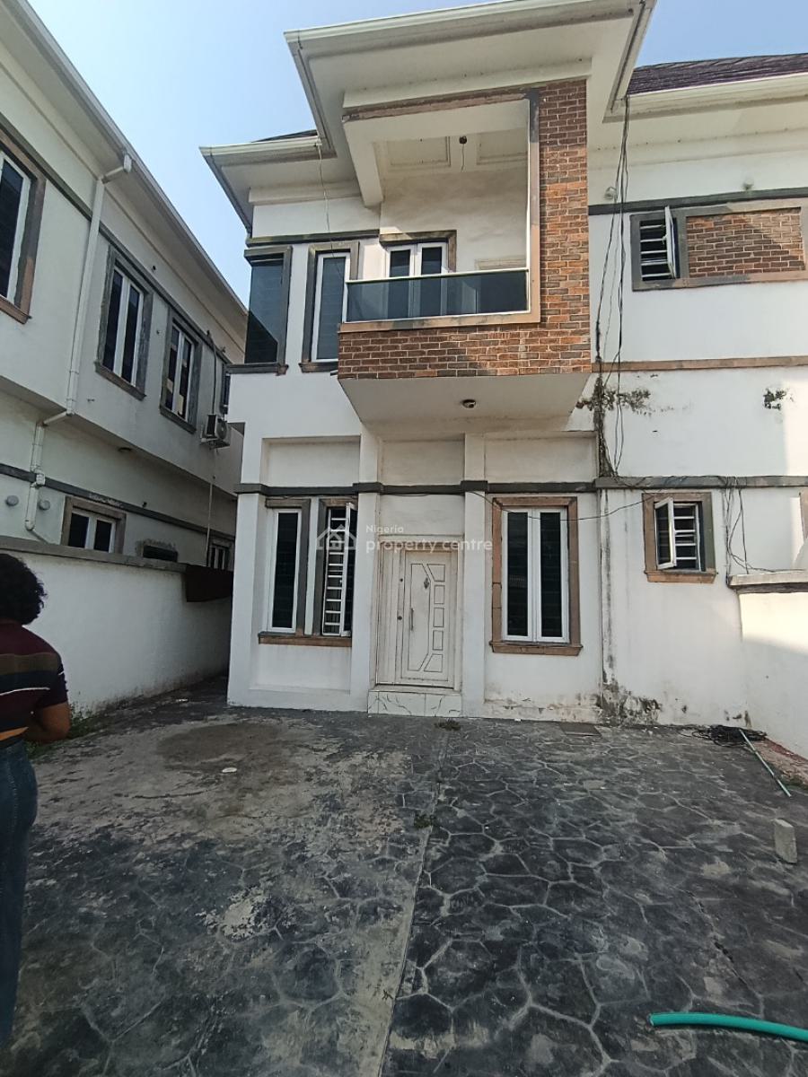 4 Bedroom Duplex in a Serene Secure Code to Access Estate, Orchid Road, Lekki, Lagos, Semi-detached Duplex for Sale