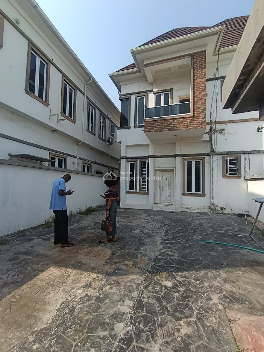 4 Bedroom Duplex in a Serene Secure Code to Access Estate, Orchid Road, Lekki, Lagos, Semi-detached Duplex for Sale
