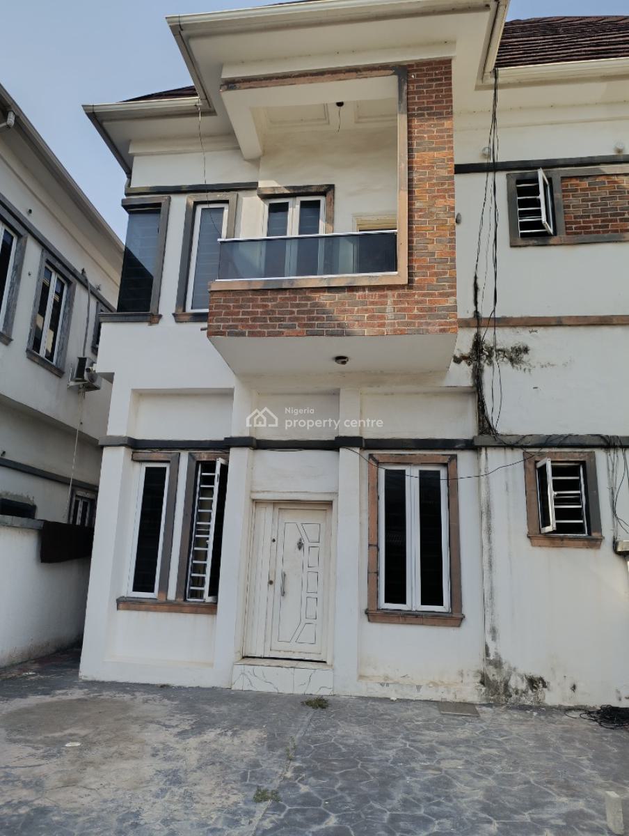 4 Bedroom Duplex in a Serene Secure Code to Access Estate, Orchid Road, Lekki, Lagos, Semi-detached Duplex for Sale