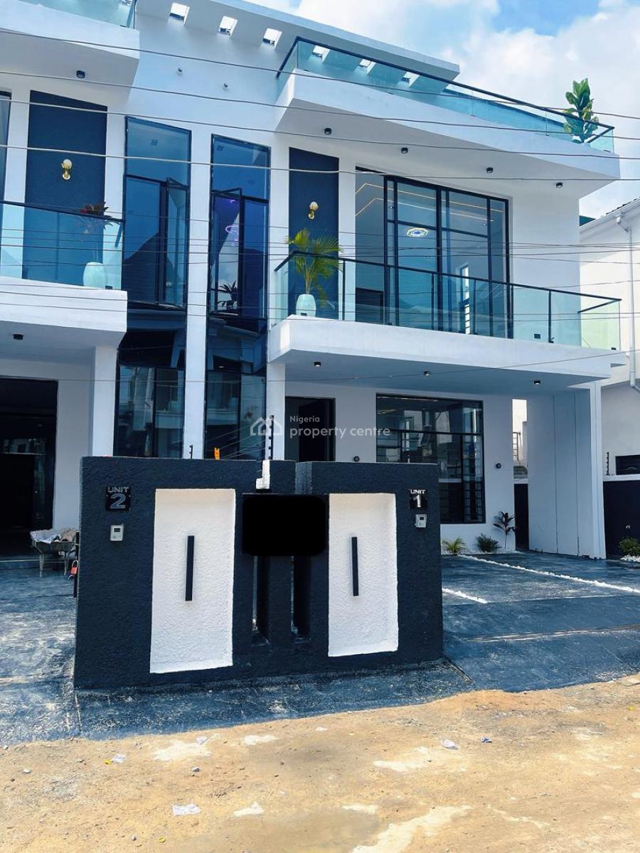 Ultra-luxury 4-bedroom Semi-detached with Bq Residence in Ikota Gra, Ikota Gra, Lekki, Lagos, Semi-detached Duplex for Sale