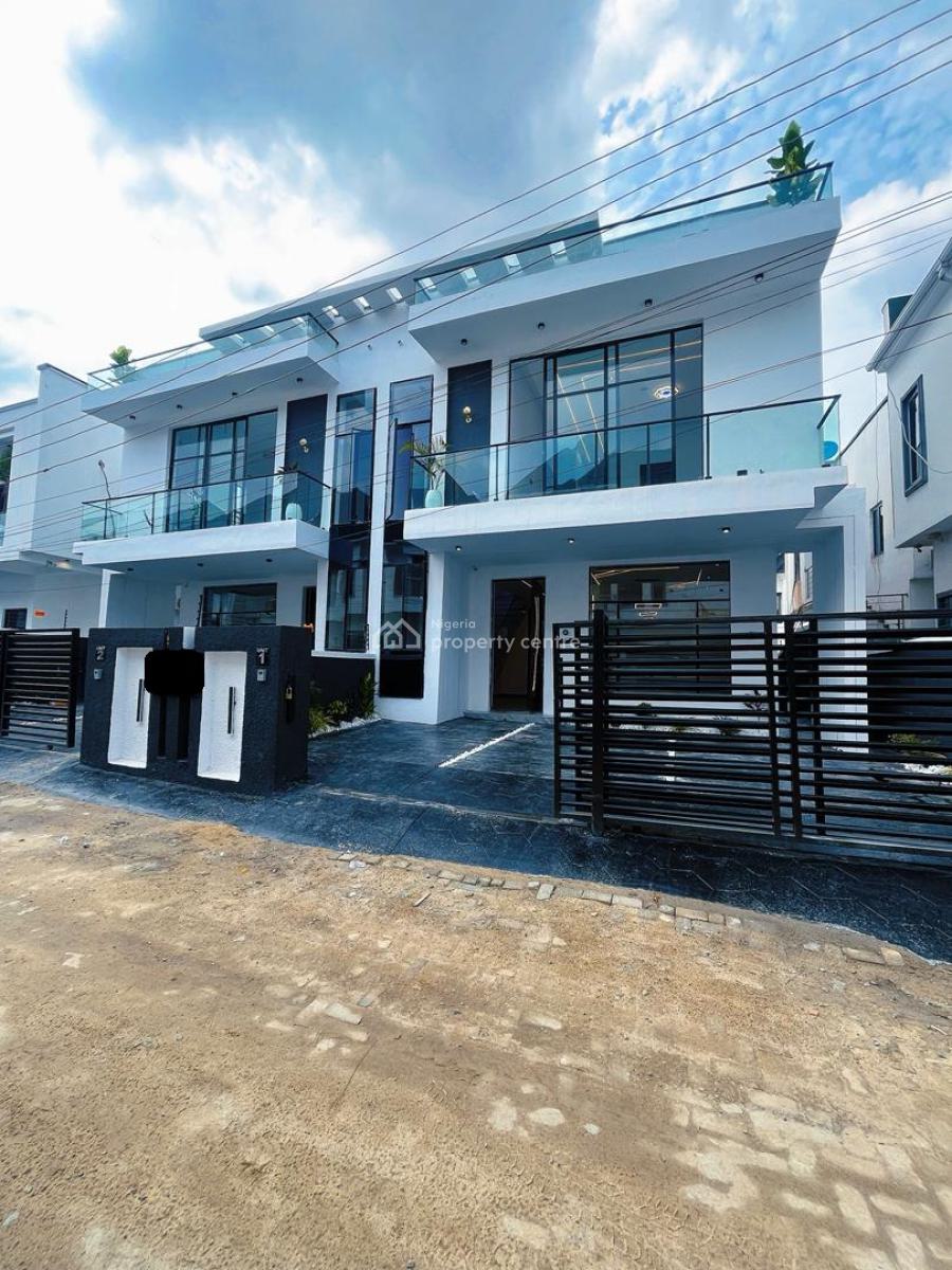 Ultra-luxury 4-bedroom Semi-detached with Bq Residence in Ikota Gra, Ikota Gra, Lekki, Lagos, Semi-detached Duplex for Sale