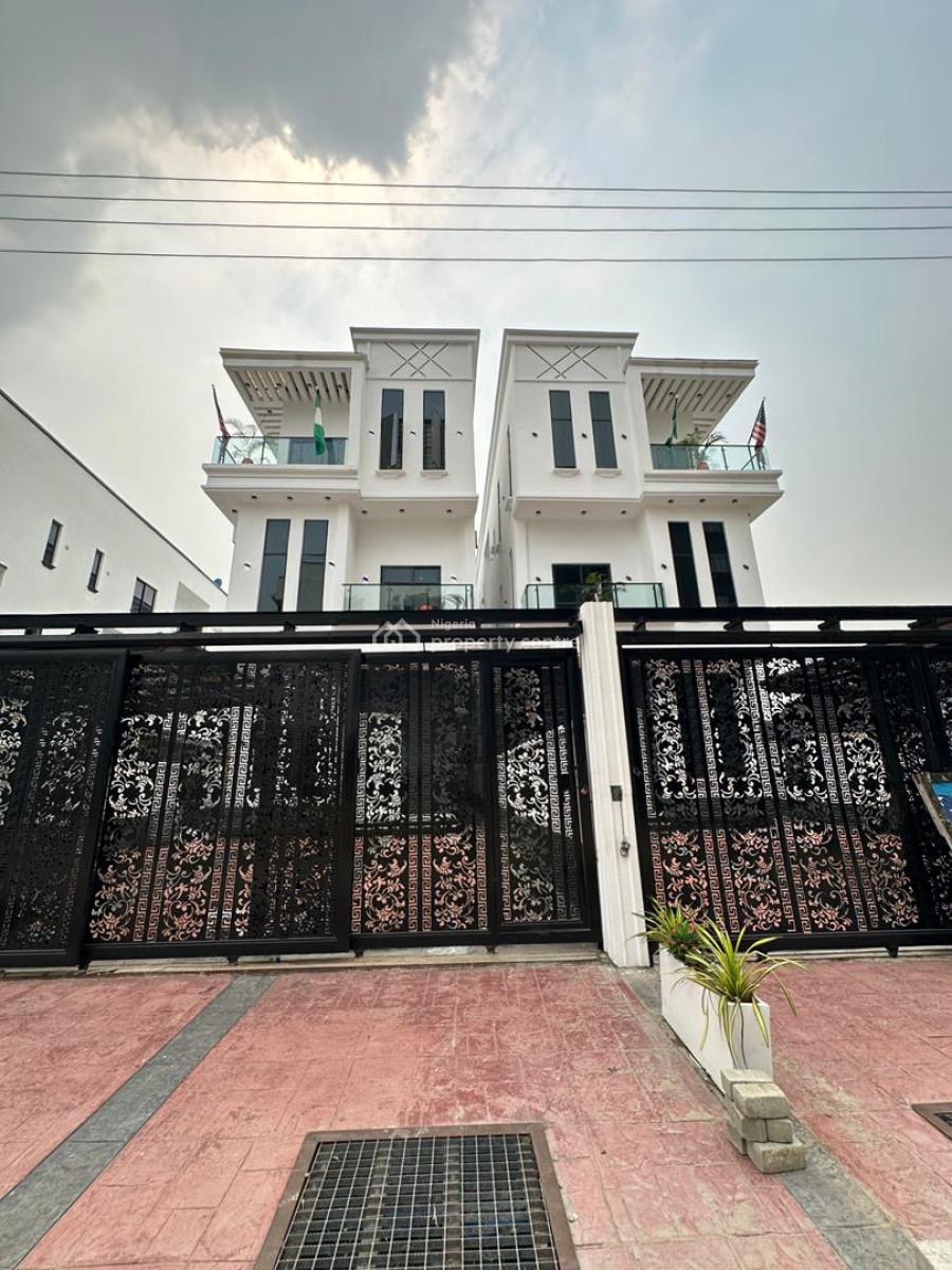 Well-built Luxury Spacious 5 Bedroom Fully Detached Duplex, Ikate, Ikate, Lekki, Lagos, Detached Duplex for Sale
