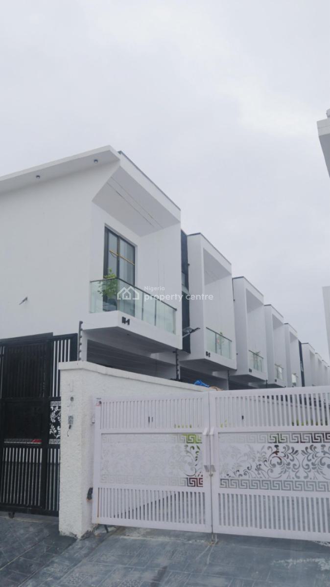 Stylish 3-bedroom Terrace Duplex with Bq, Gra, Ikota, Lekki, Lagos, Terraced Duplex for Sale
