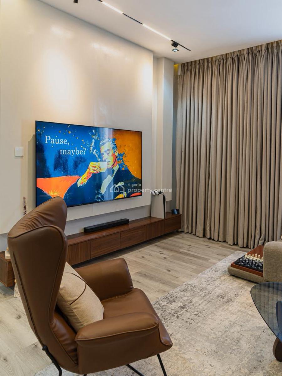 Artistic 2 Bedroom Smart Home with Massage Chair, Alexa Control, Aesthetically Pleasing, Classically Designed, Fun and Relaxing Stay, Ikate, Lekki, Lagos, Flat / Apartment Short Let
