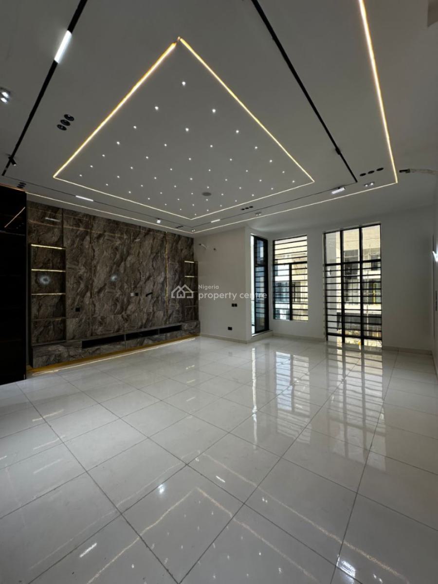 Spacious 5bedroom Detached Duplex with Pool and Bq in a Secure Estate, Chevron, Lekki, Lagos, Detached Duplex for Sale