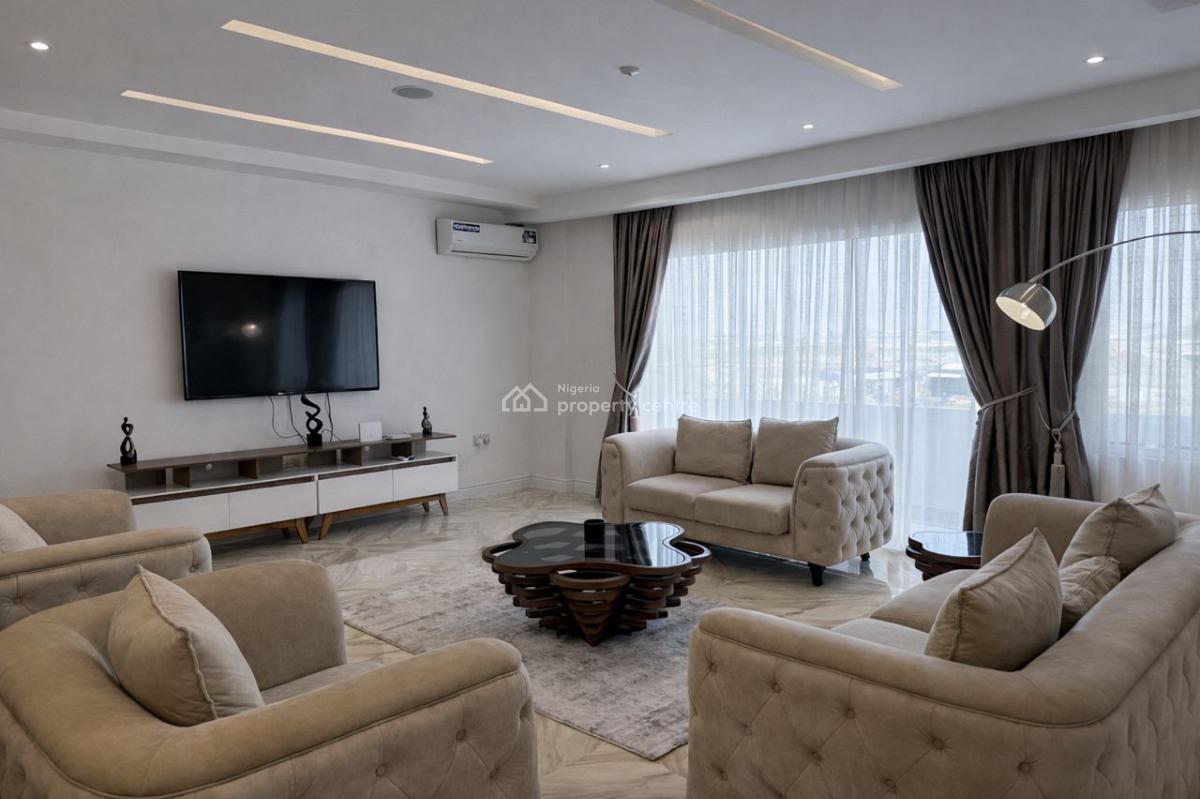 Luxurious 4 Bedroom Maisonette with Gym and Inbuilt Speakers, Lekki Phase 1, Lekki, Lagos, Flat / Apartment Short Let