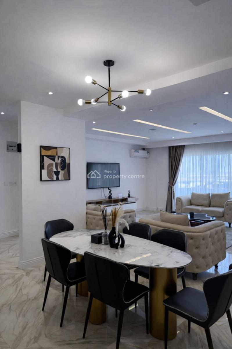 Luxurious 4 Bedroom Maisonette with Gym and Inbuilt Speakers, Lekki Phase 1, Lekki, Lagos, Flat / Apartment Short Let