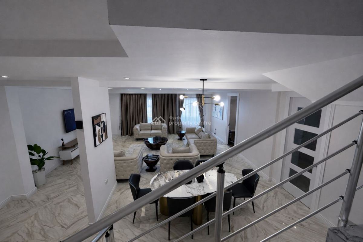 Luxurious 4 Bedroom Maisonette with Gym and Inbuilt Speakers, Lekki Phase 1, Lekki, Lagos, Flat / Apartment Short Let