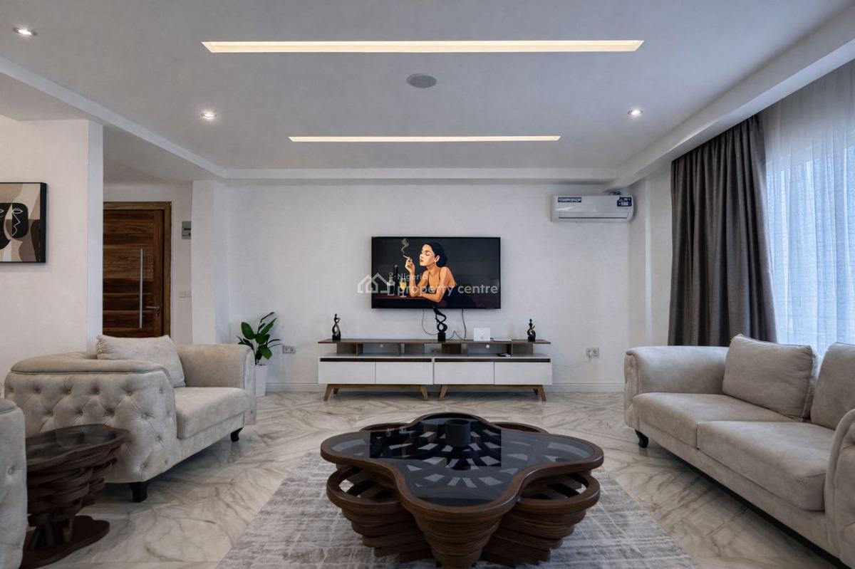 Luxurious 4 Bedroom Maisonette with Gym and Inbuilt Speakers, Lekki Phase 1, Lekki, Lagos, Flat / Apartment Short Let