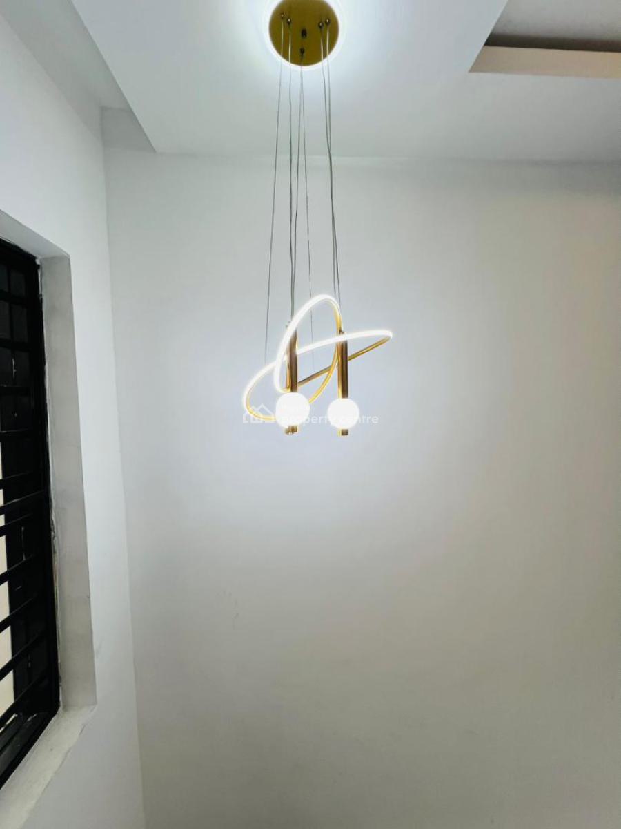 Nicely Built 4 Bedroom Fully Detached Duplex, Exclusively Built Home with Bq and Solar Battery in a Secured Area, Ogba, Ikeja, Lagos, Detached Duplex for Sale