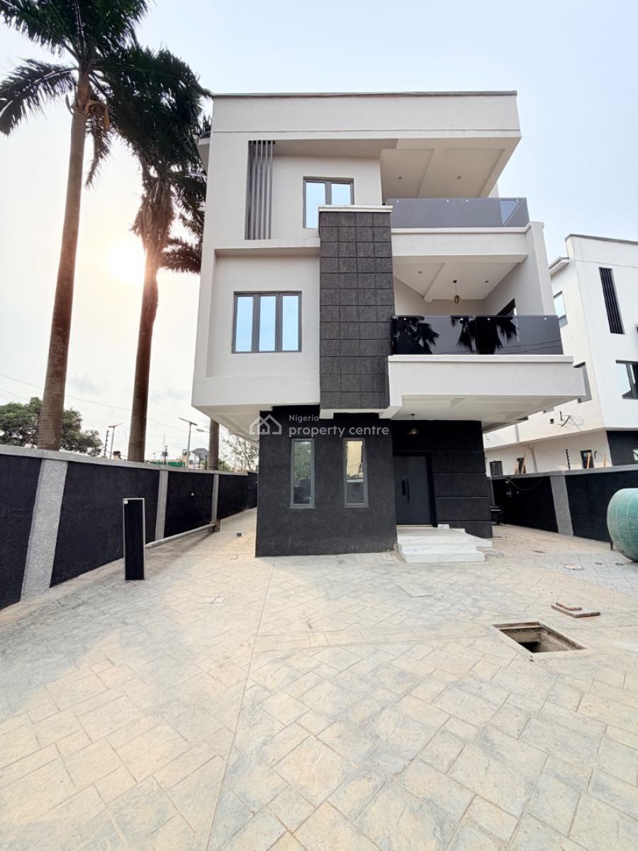 Smart 5 Bedroom Fully Detached Duplex with a Room Bq, Omole Phase 1, Ikeja, Lagos, Detached Duplex for Sale