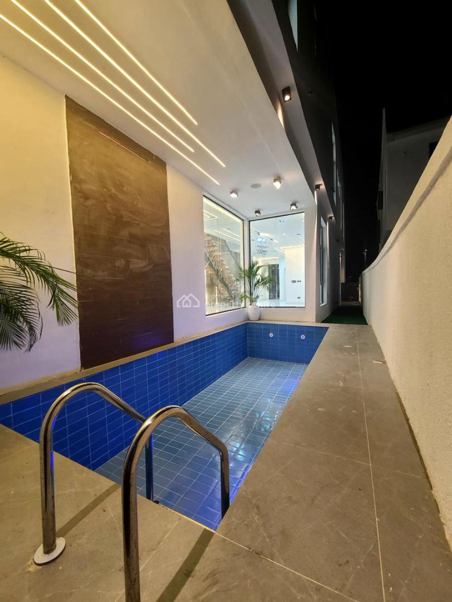 Elegant Automated 5-bedroom Fully Detached with Bq & Pool, Ikota Gra, Lekki, Lagos, Detached Duplex for Sale