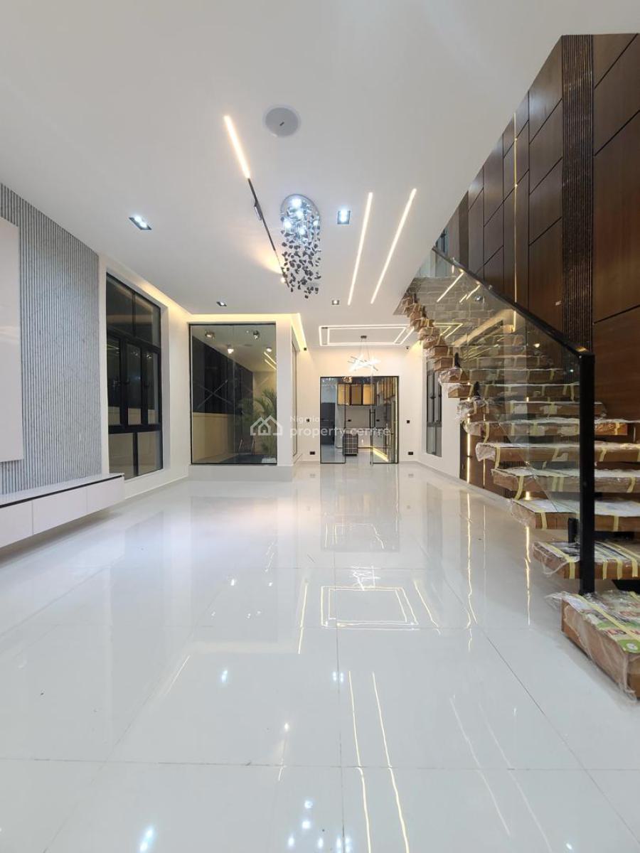 Elegant Automated 5-bedroom Fully Detached with Bq & Pool, Ikota Gra, Lekki, Lagos, Detached Duplex for Sale