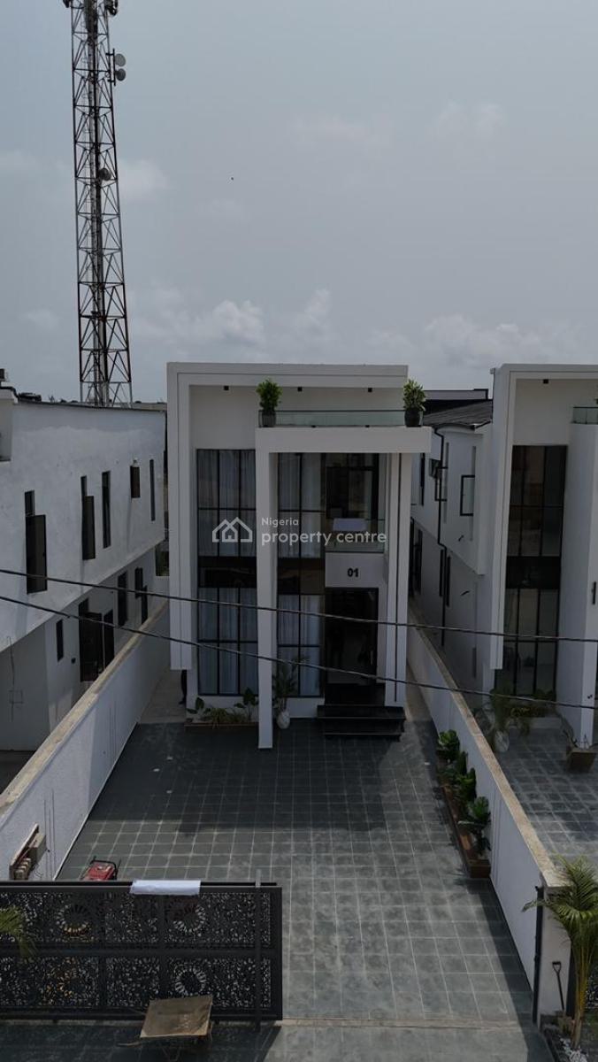 Elegant Automated 5-bedroom Fully Detached with Bq & Pool, Ikota Gra, Lekki, Lagos, Detached Duplex for Sale