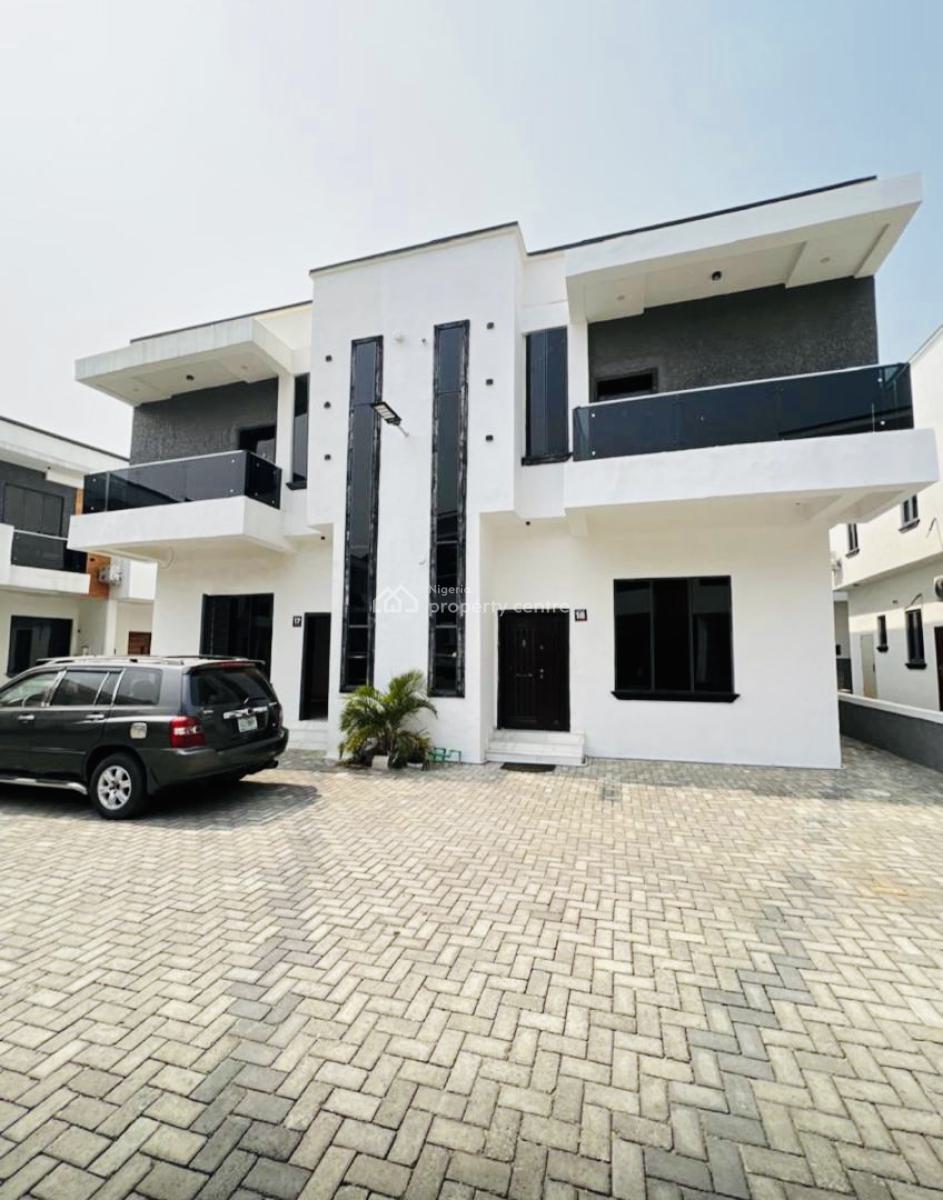 Luxury 4 Bedroom Terrace Duplex with Gym and Pool, Ikota, Lekki, Lagos, Terraced Duplex for Sale