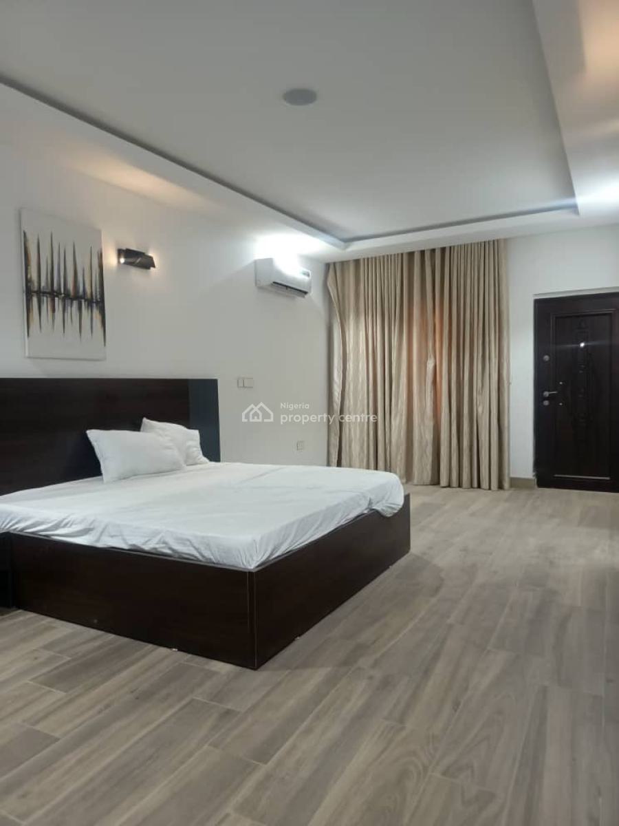 4 Bedroom Semi Furnished Terrace Duplex with Bq in a Quiet Environment, Guzape District, Abuja, Terraced Duplex for Rent