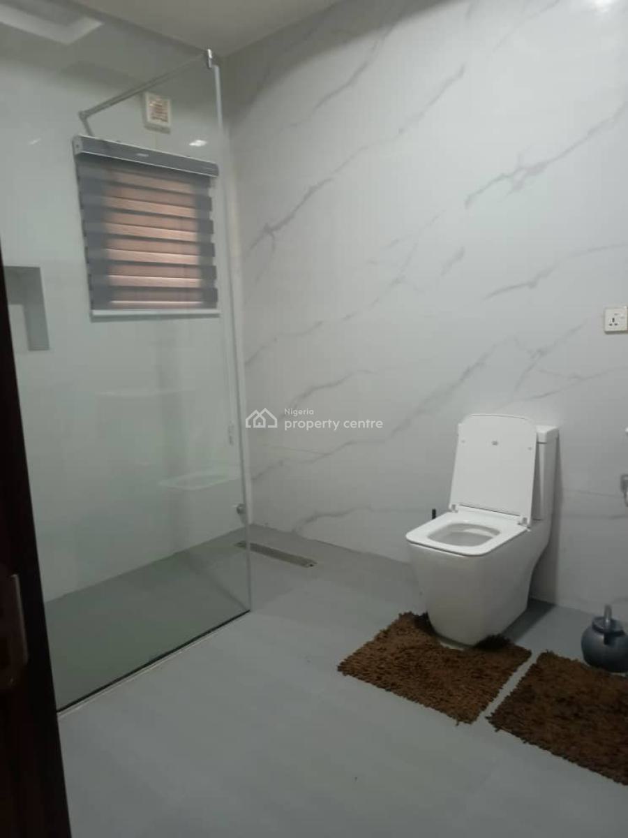 4 Bedroom Semi Furnished Terrace Duplex with Bq in a Quiet Environment, Guzape District, Abuja, Terraced Duplex for Rent