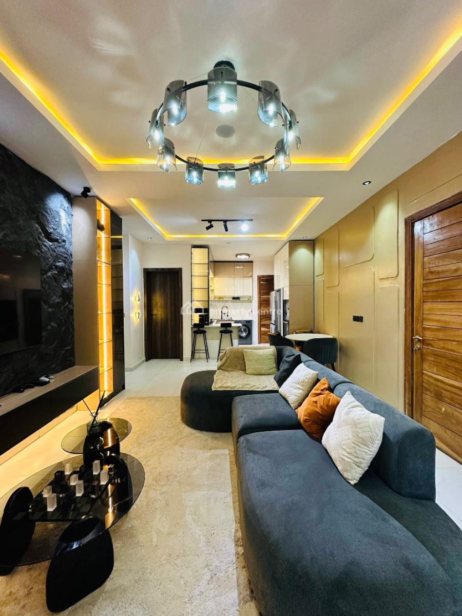 Beautifully Furnished Luxury 2 Bedroom Smart Apartment, Chevron Lekki, Lekki, Lagos, Flat / Apartment for Rent