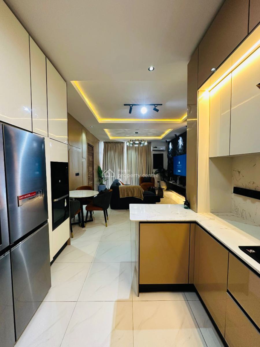 Beautifully Furnished Luxury 2 Bedroom Smart Apartment, Chevron Lekki, Lekki, Lagos, Flat / Apartment for Rent