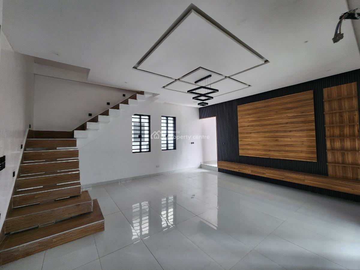 Classic 4 Bedrooms Fully Detached Duplex with Bq + Swimming Pool, Chevron Tollgate, Lekki, Lagos, Detached Duplex for Sale