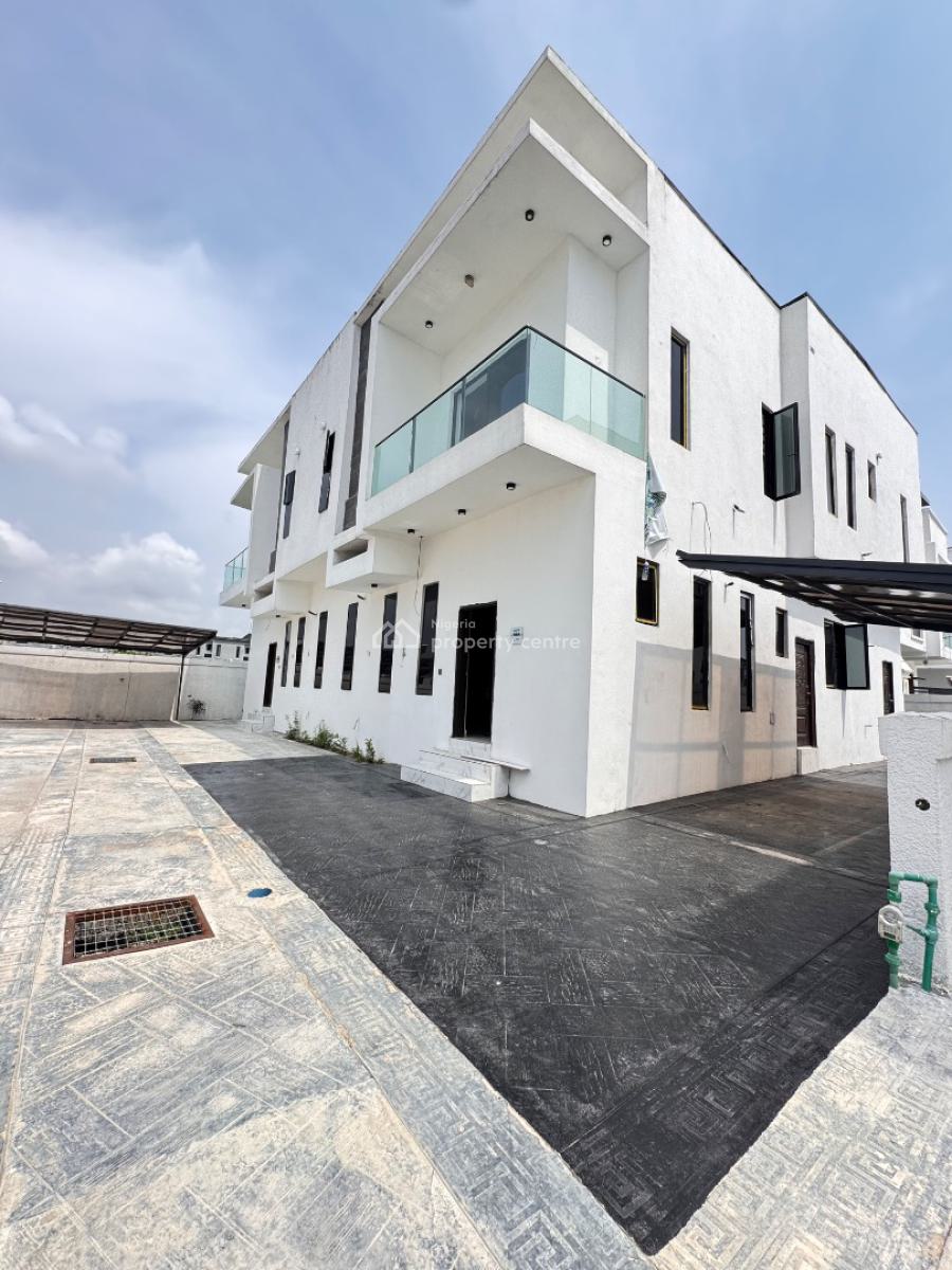 Newly Built Massive Model 4 Bedroom Duplex Semi Detached with Bq, Orchid Road Lekki Before Round About, Lekki, Lagos, Semi-detached Duplex for Rent