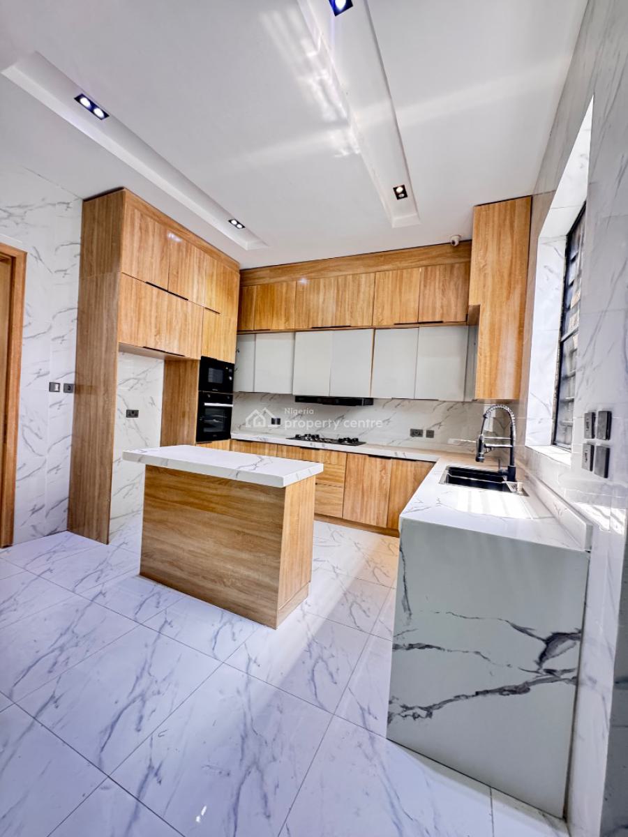 Brand New Fully Serviced 4 Bedroom Duplex Fully Detached with Bq Pool, Orchid Road, Lekki, Lagos, Detached Duplex for Rent