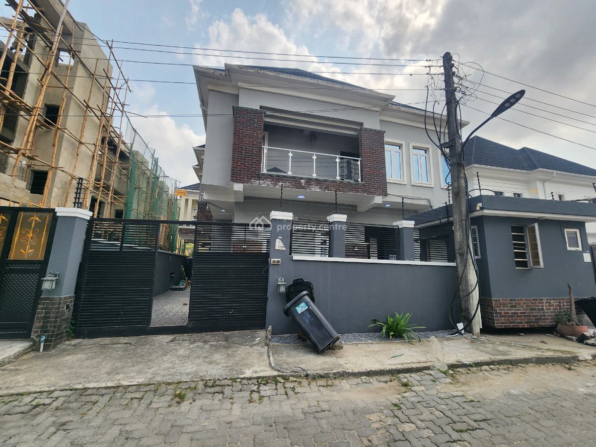 Cheap 5 Bedrooms Fully Detached Duplex with Bq, Oral Estate, By Chevron, Lekki, Lagos, Detached Duplex for Sale