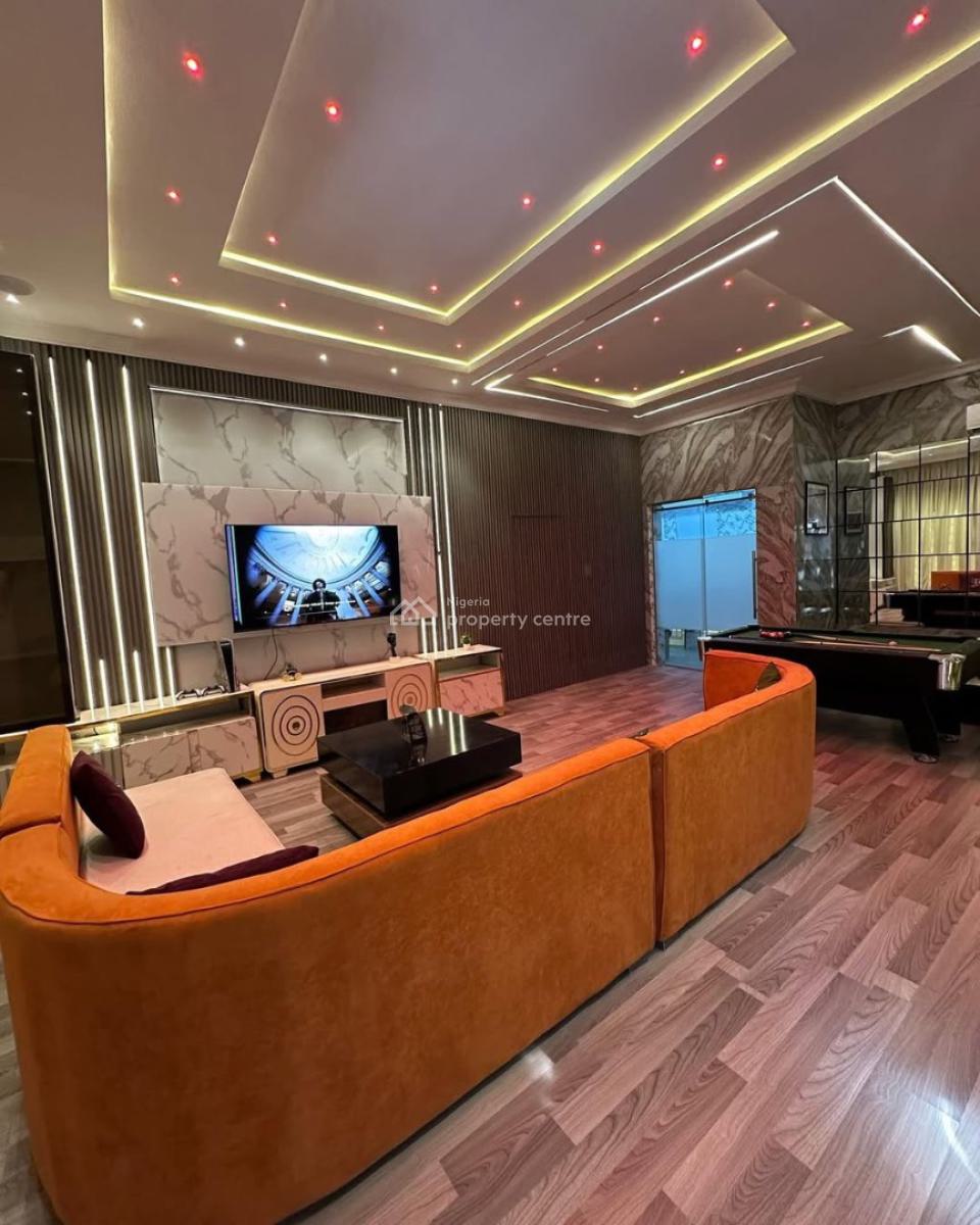 Luxury 4 Bedroom Fully Detached Duplex with Pool, Fitted Acs, Lekki Phase 1, Ikate, Lekki, Lagos, Detached Duplex for Rent