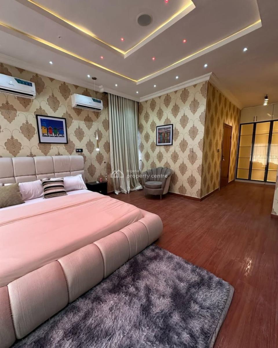 Luxury 4 Bedroom Fully Detached Duplex with Pool, Fitted Acs, Lekki Phase 1, Ikate, Lekki, Lagos, Detached Duplex for Rent